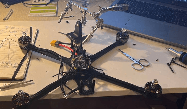 Drone building step 5